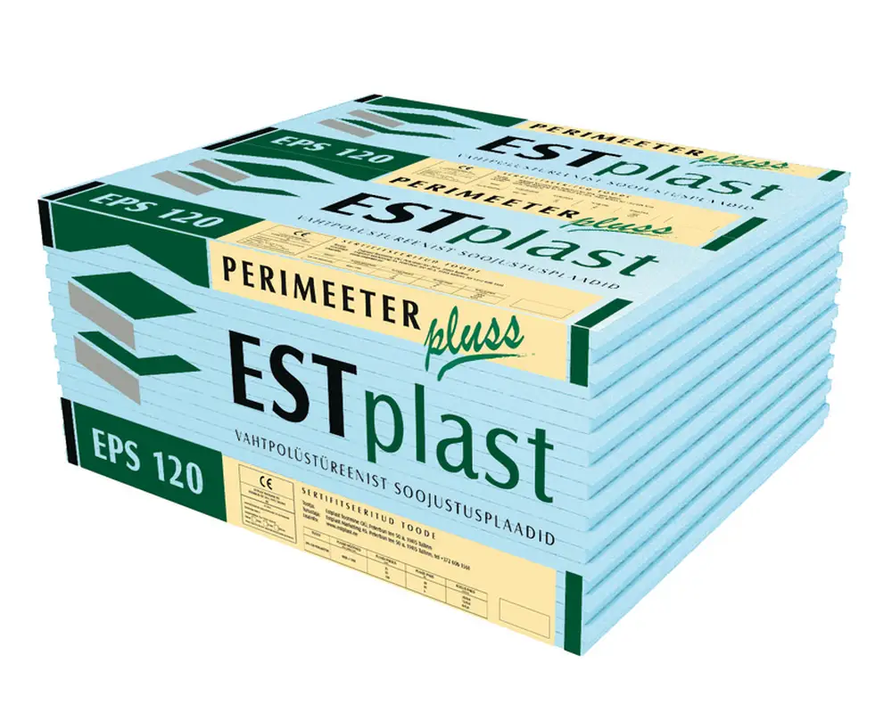 EPS 120 perimeeter pluss. Estplast toode, originaalpakendis.